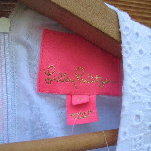 NWT Lily Pulitzer Mila Shift Dress 0 Sink or Swim - Picture 11 of 12